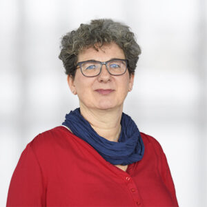 Das ist das Mitarbeiterbild von Karin Feick. Sie ist die Assistentin der Geschäftsführung der mgo fachverlage