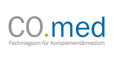 Logo von CO.med, Fachmagazin für Komplementärmedizin und alternative Heilmethoden.