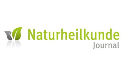 Logo des Naturheilkunde Journals, einer Zeitschrift für alternative Medizin und natürliche Heilmethoden.