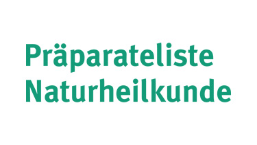 Logo der Präparateliste Naturheilkunde, einem Verzeichnis für naturheilkundliche Präparate und Produkte.