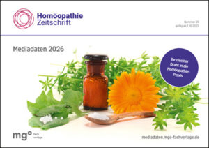 Homöopathie Zeitschrift Mediadaten