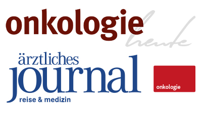 Logos der Fachmagazine Onkologie heute und Ärztliches Journal für Reise und Medizin
